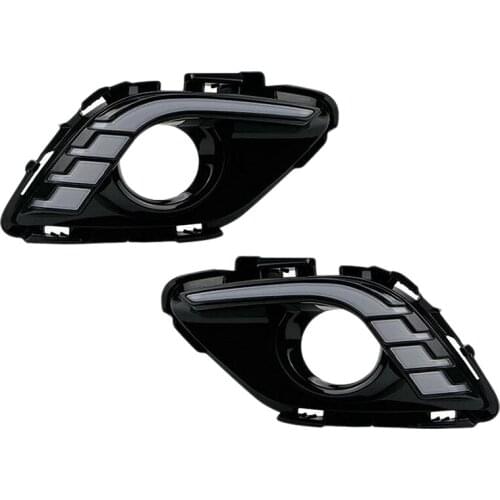 Car LED Daytime Running Light Fog Lamp for Mazda 6 Atenza 2014-2016