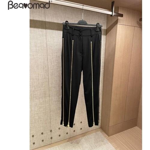 Baeromad Women's Straight Trousers