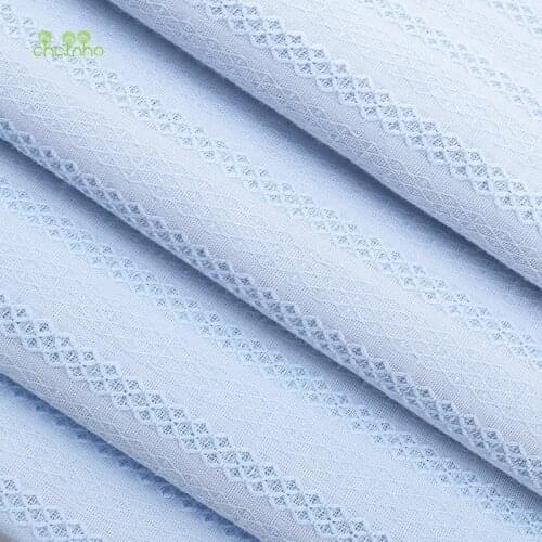 Chainho,Figured Gauze/Jacquard Gauze/Cotton Fabric,For Baby & Children/Skirt,Dress,Shirt,Blouse Material/Half Meter 50x145cm