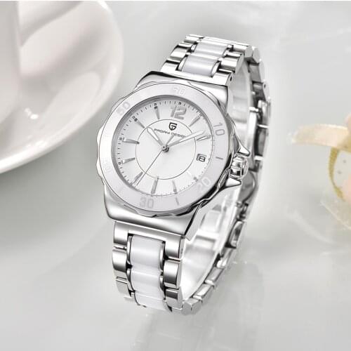 Relogio Feminino PAGANI DESIGN Brand Luxury Women Watches Ladies Fashion Waterproof Ceramic Bracelet Quartz Wristwatches Clock