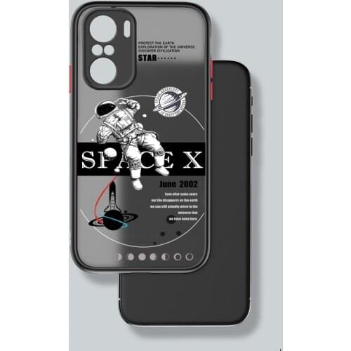For Fundas Xiaomi Redmi Note 10 Pro Max 10S 10 S Case Cover For Redmi Note10 Pro Max 4G 5G Coque Space Astronaut Phone Cases