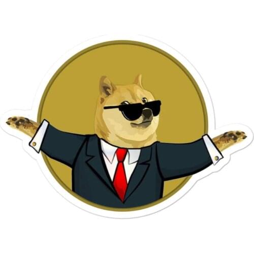 Dogecoin WSB Tribute Sticker - Limited Supply
