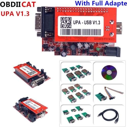 Hot Sales UPA V1.3 USB V2014 Version ECU Programmer UPA USB V1.3 Full Adapter UPA Usb Programmer Diagnostic-tool woth Best Price