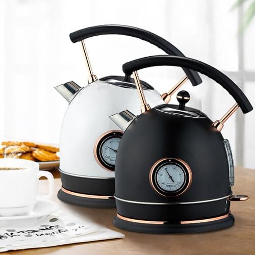1.8L 304 Stainless Electric Kettle With Water Temperature Control Meter Household Quick Heating Electric Boiling Tea Pot coffee