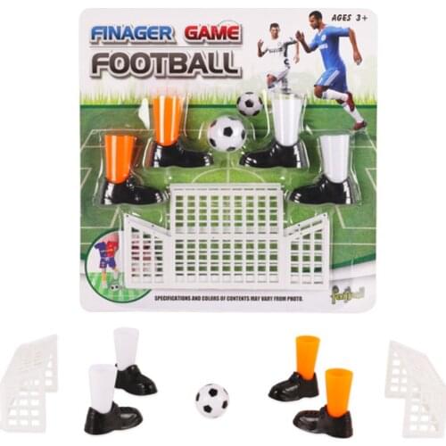 Finger Soccer Game Finger Footballs Match Toys Funny Finger Toys Table Game Set with Two Goals for Fans Club Party Gifts for Kid
