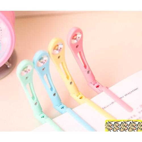 Night Light Book with Clip Mini Portable LED Reading Lamp Energy-saving Travel Bedroom Folder of Lights Flexible LED Light