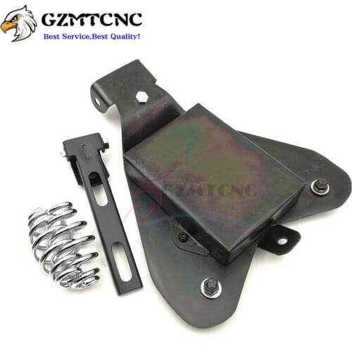Front Driver Solo Seat Baseplate Support w/ Springs for Harley Sportster 48 72 XL 883 1200 Chopper Bobber Custom 2004-2015 2014