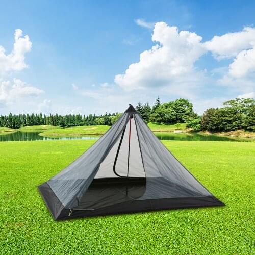 Outdoor Camping Tent Ultralight Mesh Tent Insect Repellent Net Tent Guard 1-2 Person Ultralight Foldable Camping Tent