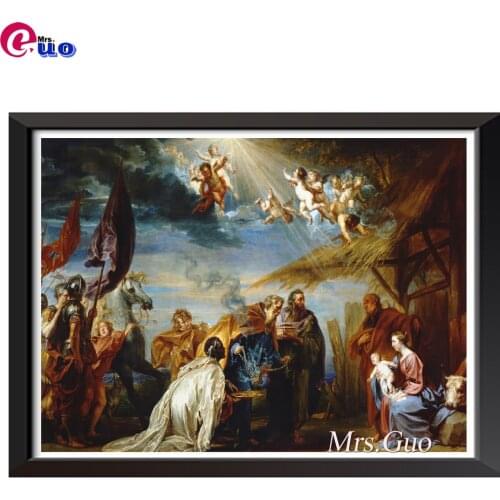 Full Kits Diamond Painting Religious Art -The Catholic Round Diamond Embroidery Sale Picture Of Rhinestones Home Decor Gift