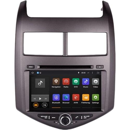 Octa Core Android 9.0 Car GPS Navigation DVD Multimedia Head Unit for Chevrolet Chevy Aveo Sonic 2011-2020 Holden Barina Radio