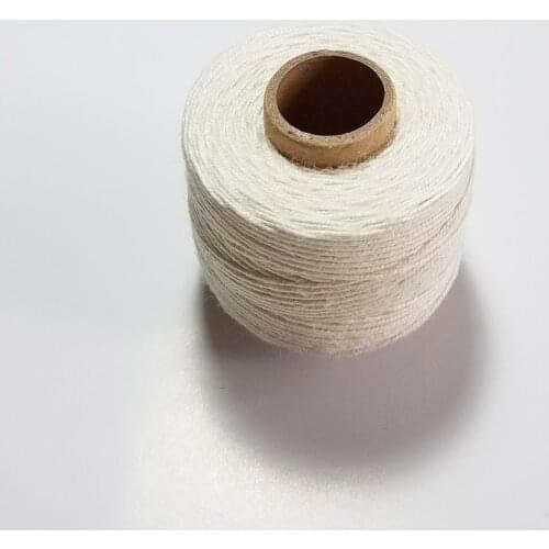 High Tenacity 100% Natural linen thread 100m/roll 3ply Twine Cord rope