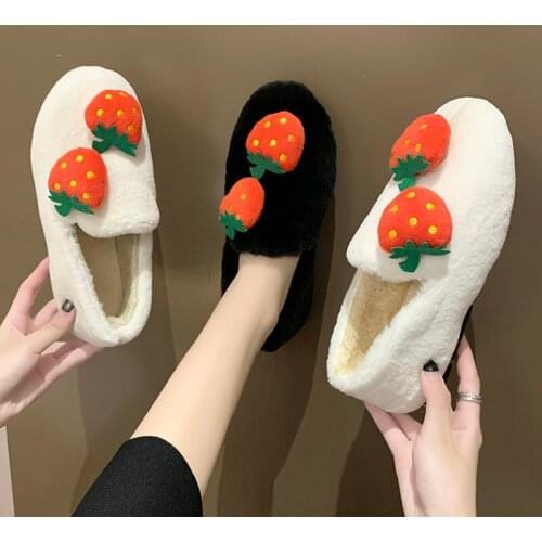 Winter Women Fur Shoes Fashion Bowknot Fluffy Slip-on Snow Boots 2021 Winter Casual Warm Suede Plush Ladies Flat Platform Shoes