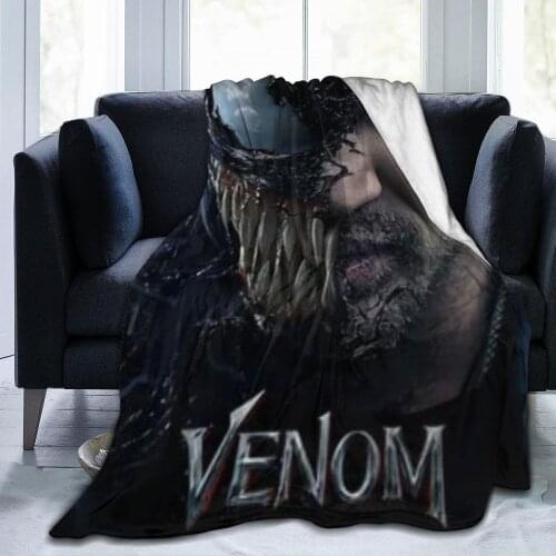 2021 3D printed demon, venom throws blankets, winter sheets, happy nap, bed and sofa blankets, decorative sheets