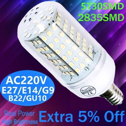 220v 230v 240v e27 e14 smd 126 24 42 36 48 56 72 bulb light b22 Outdoor Lighting Seismic Shock-Resistant Non-Thermal Radiation