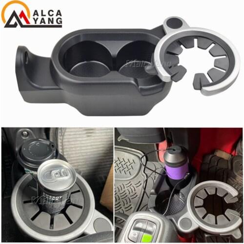 Car Center Console Water Cup Beverage Bottle Holder Coin Tray A4518100370 For Mercedes-Benz Smart Fortwo 451 Car Styling