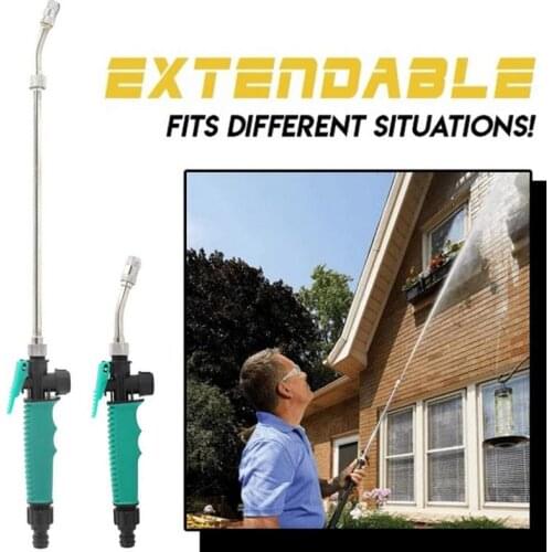 Car High Pressure Water Gun 30/38/48cm Jet Garden Washer Hose Wand Nozzle Sprayer Watering Spray Sprinkler Cleaning home sticker