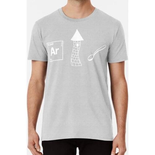 Arthuuuuuur Cuillèèèèèèère - White T Shirt Kaamelott Arthur Cuillère Cuiller Burgonde Perceval Karadoc Rébus Table Ronde