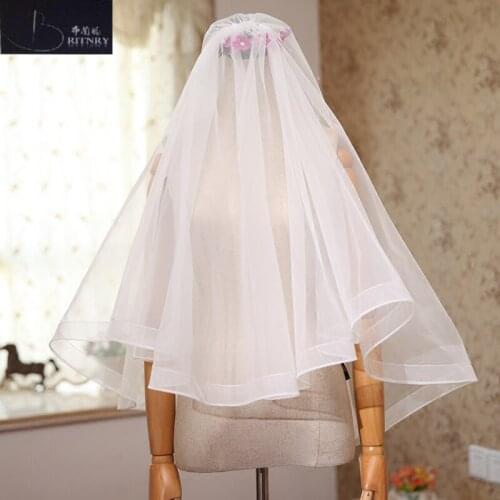 BRITNRY Wedding Short Veils