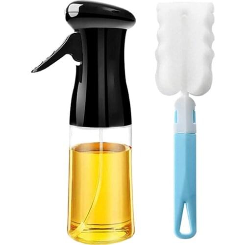 For Cooking,Refillable Olive Oil Spray Bottle Set with Brush Bottle