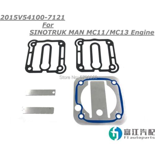 Air Compressor Repair Kit 2015V54100-7121 for CNHTC SINOTRUK MAN MC11/MC13 Diesel Engine Accessories Autoparts Trucks Tractors