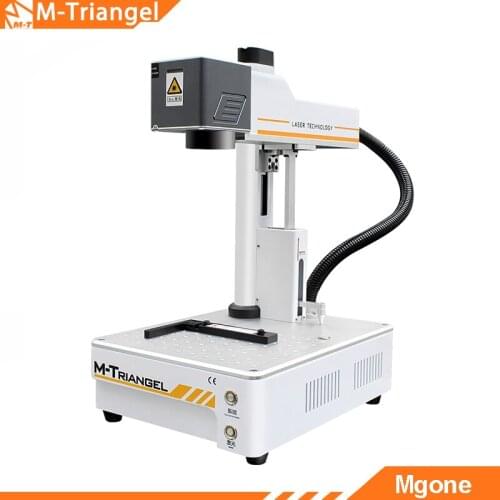 M-Triangel Mgone 20W CNC Laser Engraver DIY Logo Mark Printer Cutter Laser Engraving Machine Mobile phone Back Glass Remover