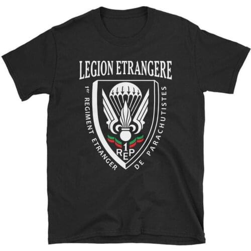 Legion Etrangere Paratrooper French Foreign Regiment Men T-Shirt SHORT Casual harajuku shirts