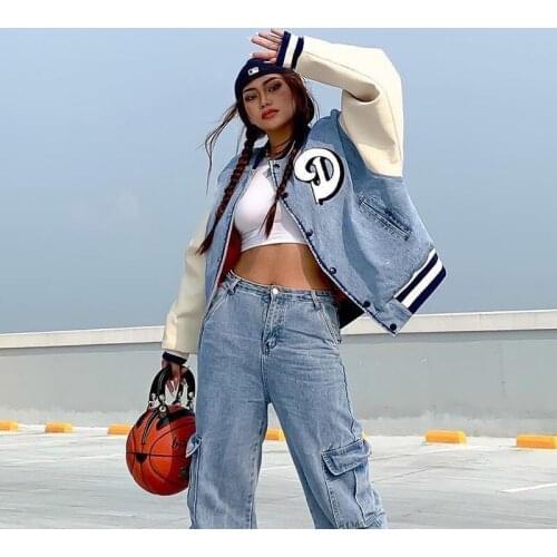 Lunoakvo Womens Denim Jackets