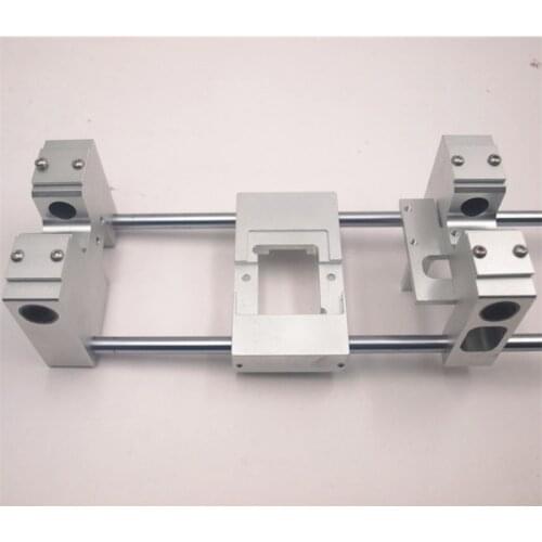 Aluminum X axis single Extruder Carriage RJ4JP-01-08 /8UU Y axis carriage kit For Replicator CTC Flashforge Upgrade