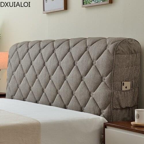 Simple bed head cover fabric all-inclusive headboard cover anti-collision head protective cover dust cover bed cover bedspread
