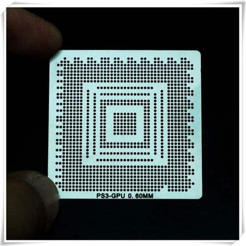 Direct Heating Stencil For PS3-GPU PS3-CPU CXD2971GB CXD2982GB CXD2982AGB CXD2982BGB BGA Reballing Tin Planting Mesh 0.6MM