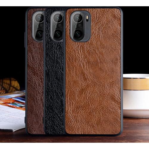 Luxurious leather case for Xiaomi Poco F3 5G with Business design and TPU+PC 2in1 material ,case for xiaomi poco f3 cover
