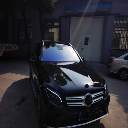 SUNICE VLT 80% Car Window Tint Chameleon Glass Tinting Auto Car House Decors Self-adhesive Nano Ceramic Film Car Tint Solar Film