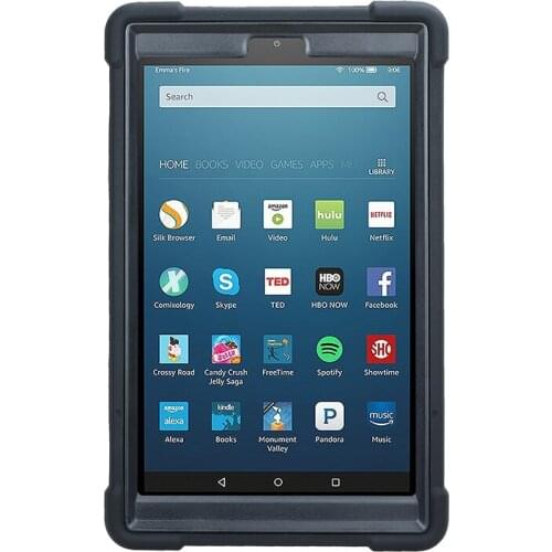 10PCS 3 in 1 Amor Style Silicone PC Cases Cover for Amazon Kindle Fire 7 HD8 Protection Case By Free DHL