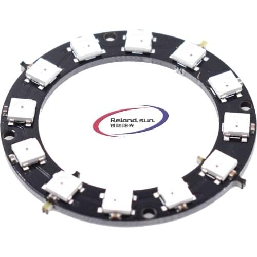 12-Bit RGB LED Ring WS2812 5050 Precise
