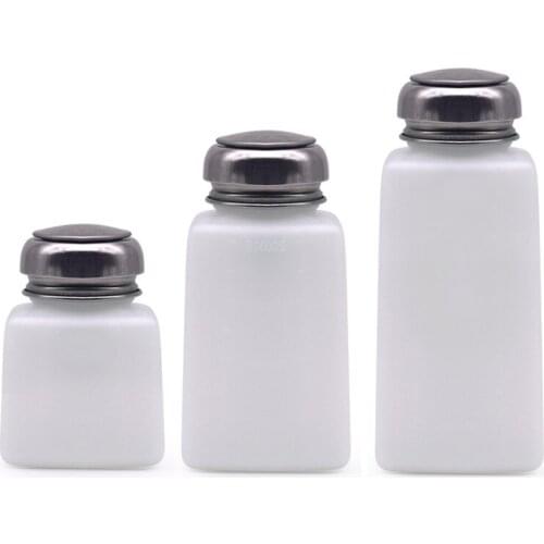 Alcohol Bottle 100ML 200ML 250ML Plastic Alcohol Pot Press Alcohol Bottle For Mobile Phone Tablet PC Repair