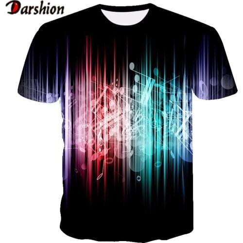 New Anime 3d Print Funny Music T Shirt Men Women fashion T-shirt Drum Set Sexy Kids Harajuku Top Tee Funny Shirts Homme T-shirts