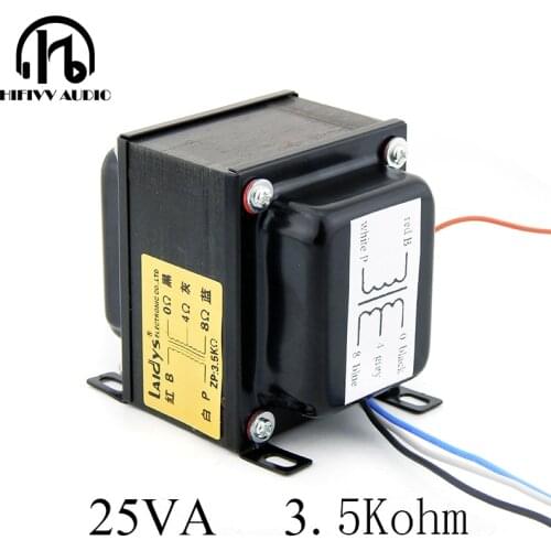 HIFI audio amplifiers Tube Amplifier Transformer 25W 3.5K Ohm Electronic tube amp transformer E transformer amplifier