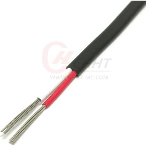 J Type 2*20AWG PVC Insulation Thermocouple Compensation Wire High Temperature Measuring Line
