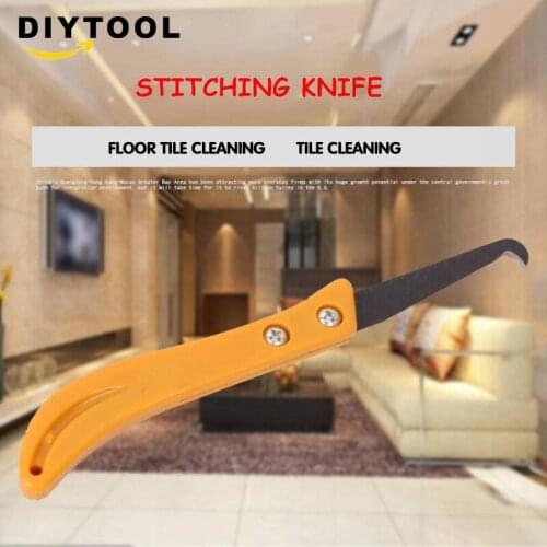 Tile beautiful seam jointing knife Seam cleaning tool basting knife Slotter Beauty sewing tools Hook sew Beautiful sewing knife