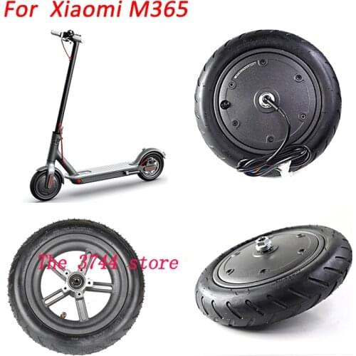 36V Engine Motor For Xiaomi M365 Electric Scooter 8.5 Inch tyre with hub Wheel Replacement Parts For M365 Accessories