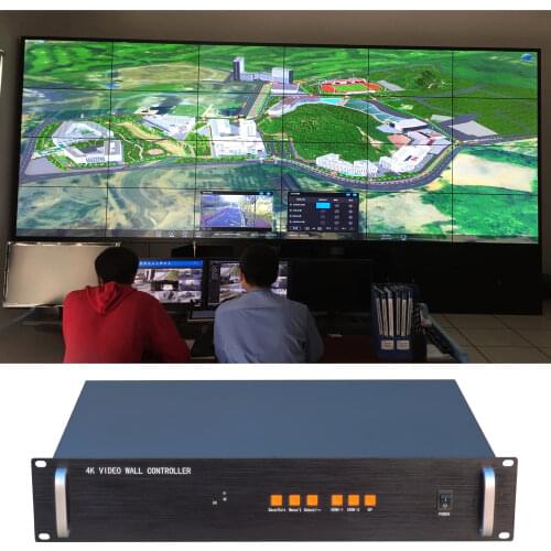 4x6 4K Video wall controller,HDMI TV wall controller for 24 units, 3X8 LCD wall processor,supports 4K@60HZ signal input
