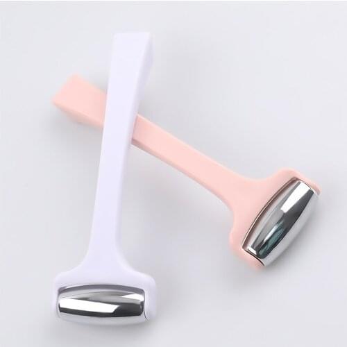 Portable Mini Handheld Alloy Roller Massager Face Lifting Slimming Skin Care Beauty Bar Skin Soothing Massage Roller