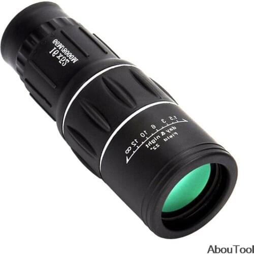 Portable Telescope 16X52 Military HD Professional Monocular Zoom Binoculars Hunting Optic Scope Big Vision Telescopio High Over