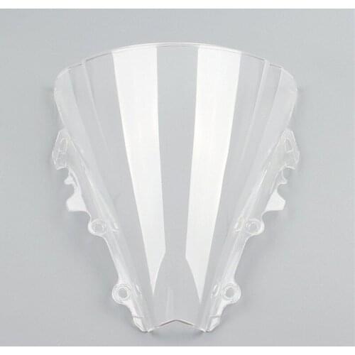Clear Black Motorcycle Windshield Windscreen Fit For YAMAHA YZF600 R6 2003 2004 2005 2006 Fairing