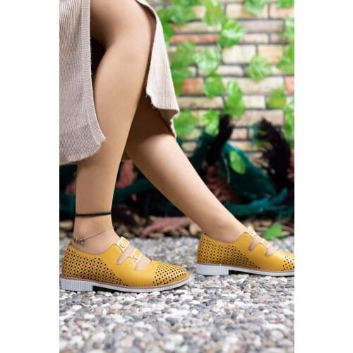 Riccon Women Powder Everyday Shoes 0012502 'Turkish' Quality 2021 Fashion Design Season Comfort Fast Shipping