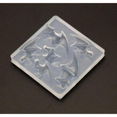 DIY Evil Earrings Hairpin Pendant Jewelry Resin Mold Jewelry Making Tools