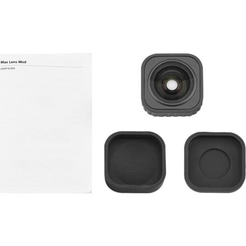 Wide-angle 155 Degrees Max Lens Replacement Vlog Shooting Lens Accessory Support 5M Waterproof Compatible with Hero 9 Max