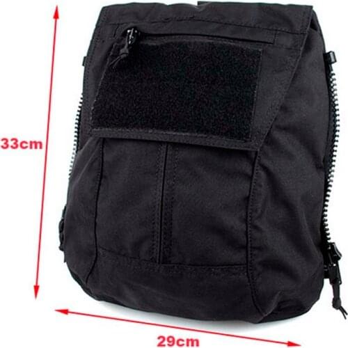 BK/RG/CB Outdoor TMC Tactical Vest Bag Pouch CPC Vest Backpack by ZIP PANEL