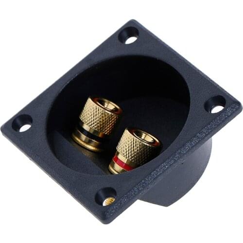 1Pcs DIY Home Car Stereo Screw Cup Connectors Subwoofer Plugs 2-Way Speaker Box Terminal Binding Post