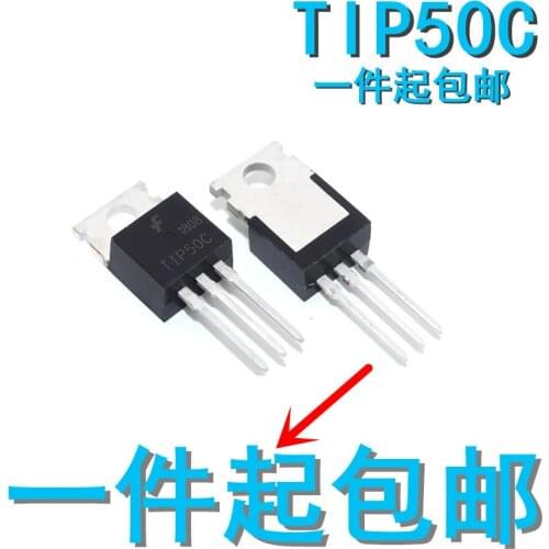 10PCS/LOT Tip50c Tip50 50C High Voltage Switching Transistor Direct Plug Package TO-220 New Spot Supply